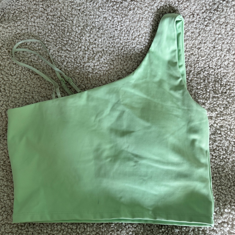 BuffBunny Light Green Activewear Top